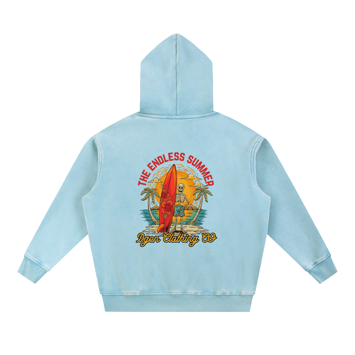 Surf Skelly Oversized Hoodie