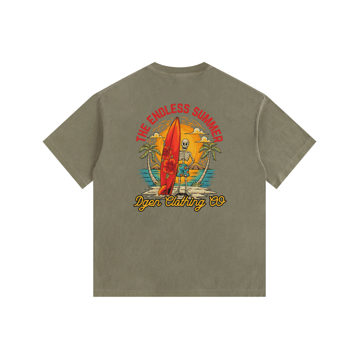 Surf Skelly Oversized T-Shirt