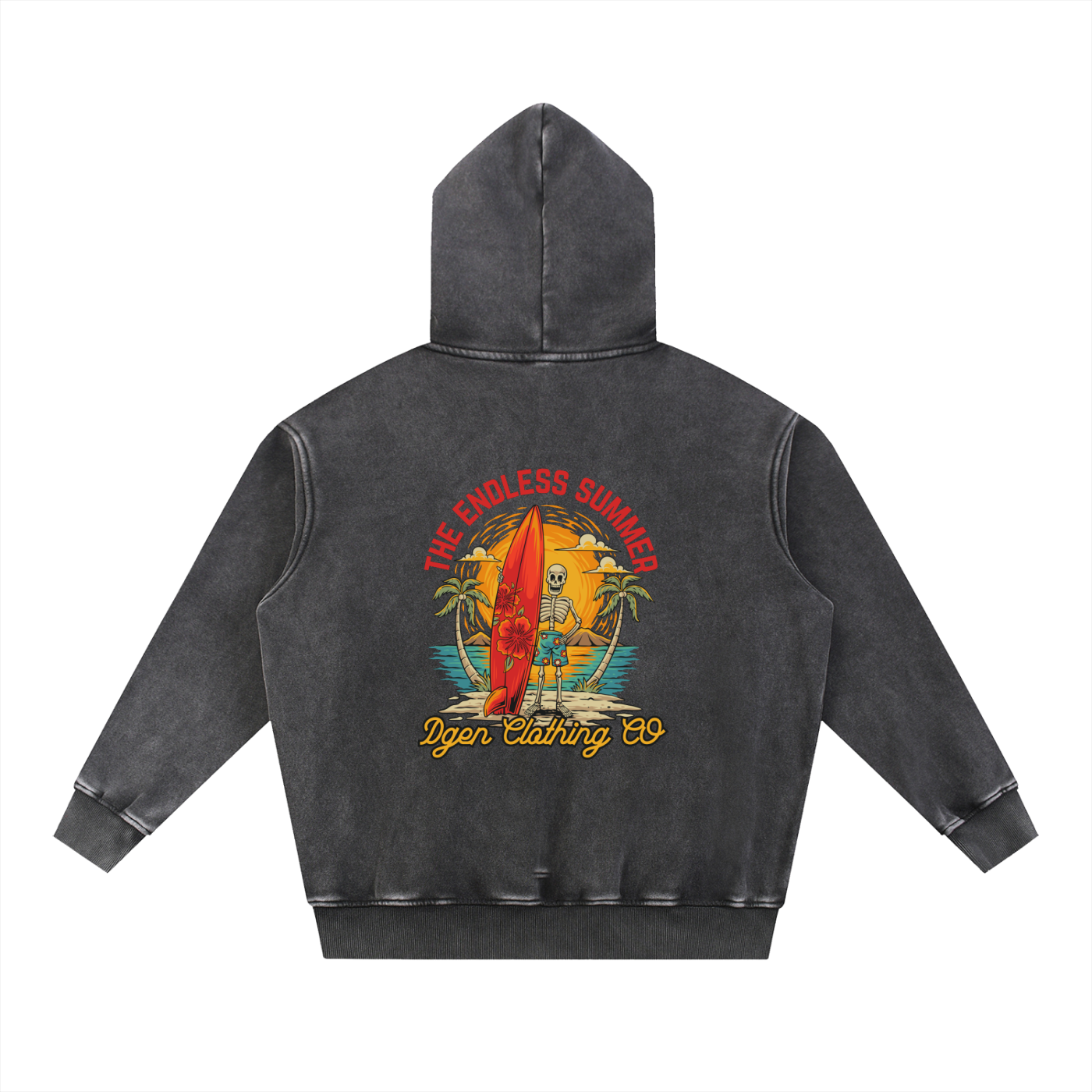 Surf Skelly Oversized Hoodie