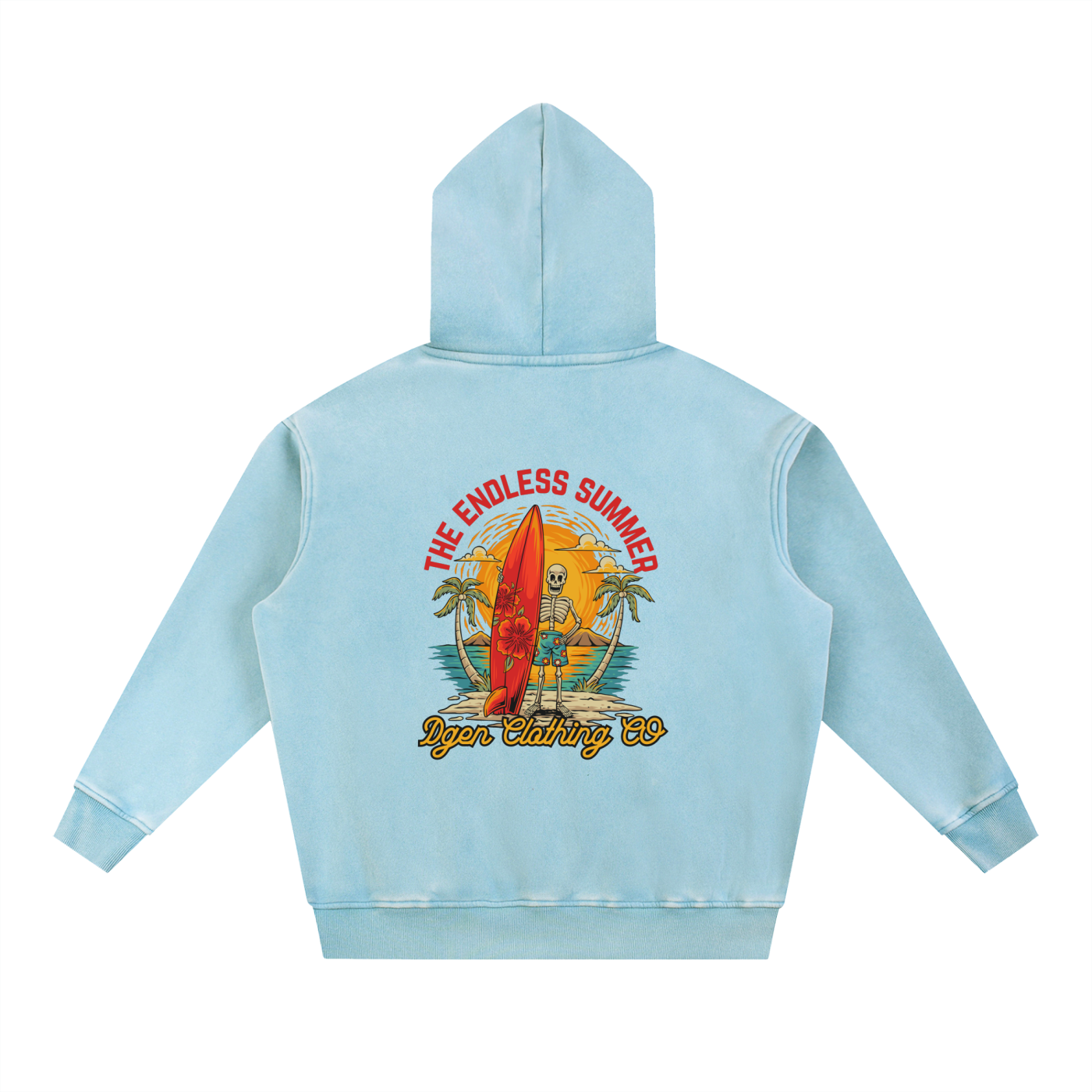 Surf Skelly Oversized Hoodie
