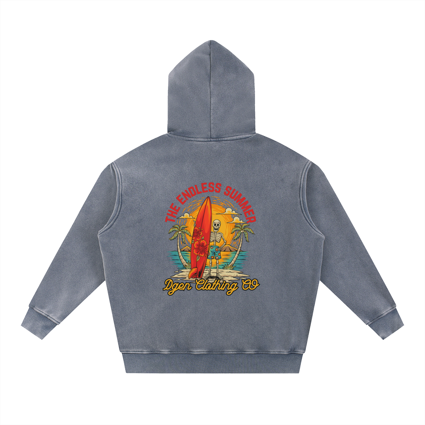 Surf Skelly Oversized Hoodie
