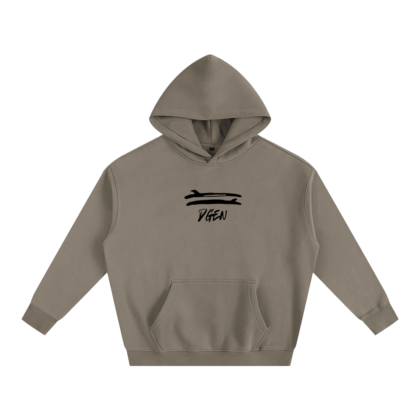 Surfboard Quiver Oversize Hoodie