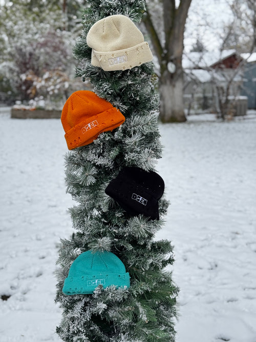 Distressed Beanie