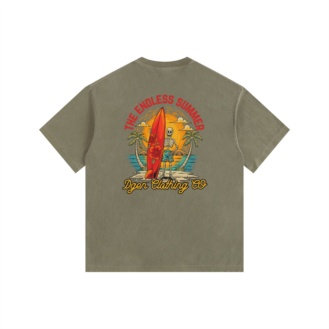 Surf Skelly Oversized T-Shirt