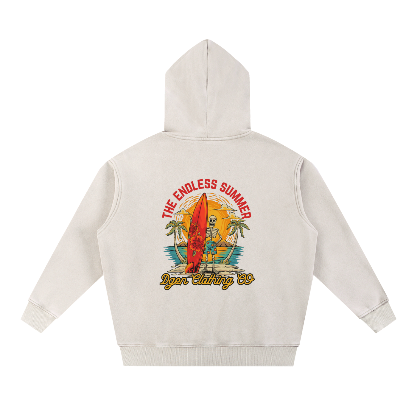 Surf Skelly Oversized Hoodie